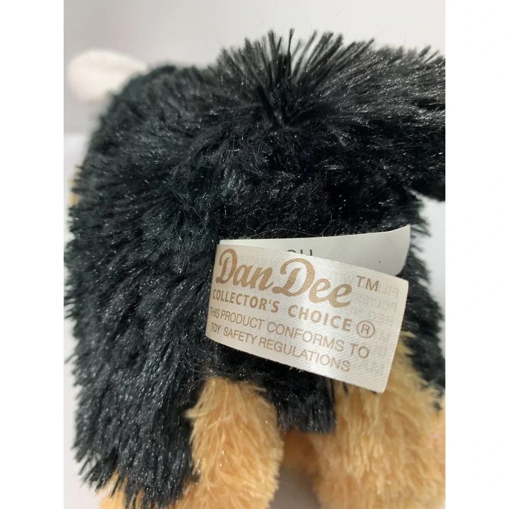DanDee‎ Plush Terrier Puppy Dog with Bunny Rabbit Ears Stuffed Animal Toy NOS